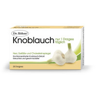 DR. BÖHM Knoblauch nur 1 Dragee täglich [O12]