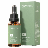 CBDVITAL Naturextrakt PREMIUM Öl 5% [S10]